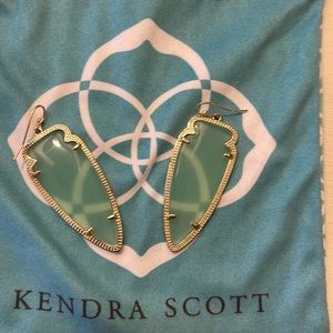 Turquoise Arrowhead Kendra Scott Earrings